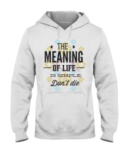 The Meaning Of Life 1 Hooded Sweatshirt thumbnail