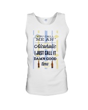 You Can Me An Alcoholic Unisex Tank tile
