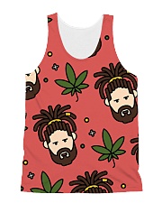 Dreads All-over Unisex Tank front