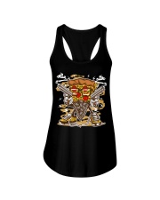 Pizza Gangster Ladies Flowy Tank tile