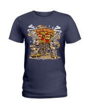 Pizza Gangster Ladies T-Shirt tile