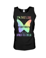 I'M Just Like A Butterfly Unisex Tank tile