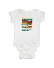 Text Tee 1 Onesie thumbnail