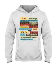 Text Tee 1 Hooded Sweatshirt thumbnail