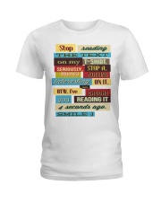 Text Tee 1 Ladies T-Shirt thumbnail