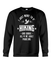 to go Hiking Crewneck Sweatshirt thumbnail