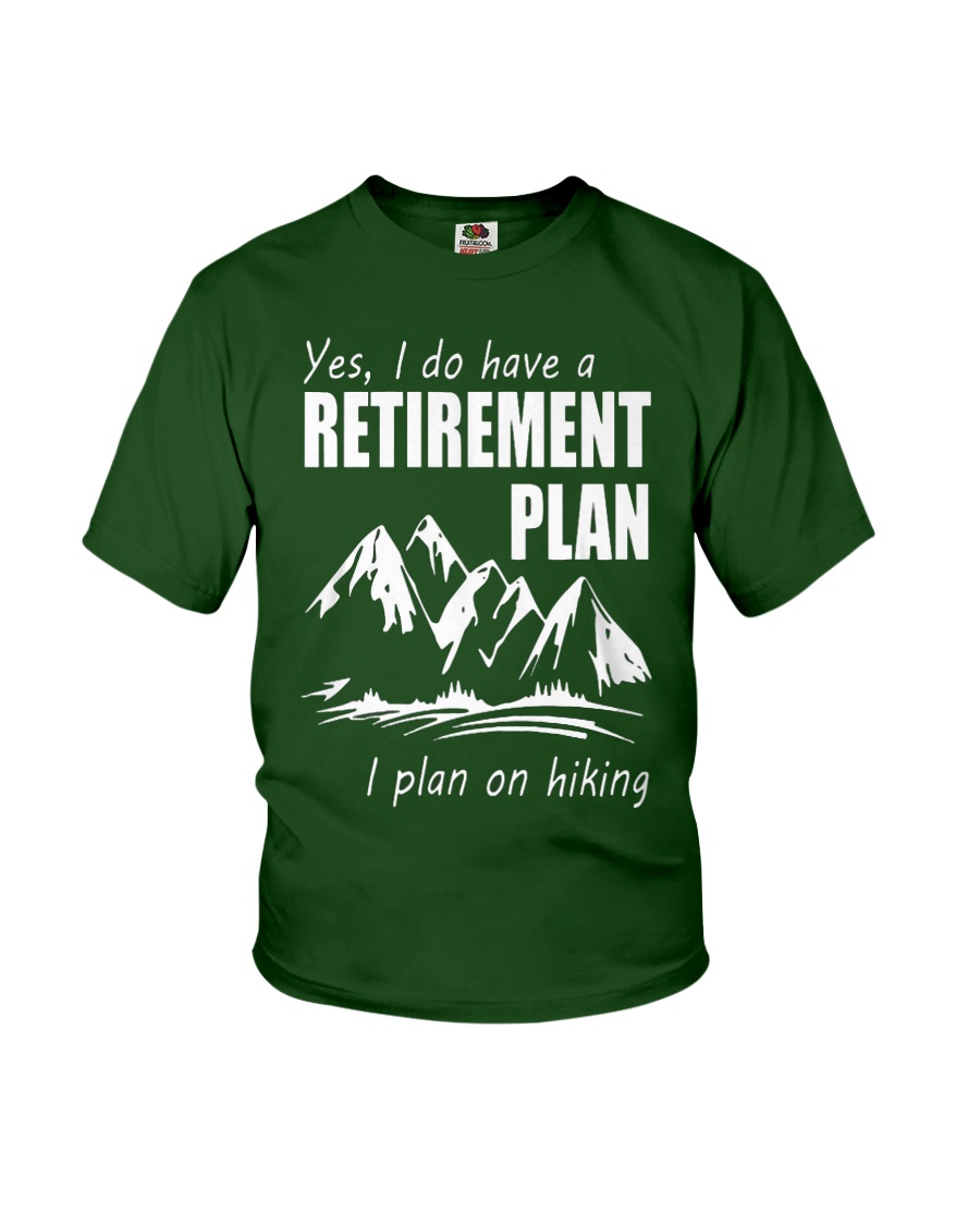 Hiking Plan Youth T-Shirt