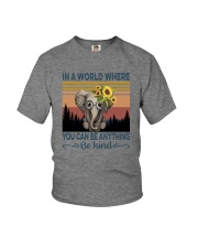 BE KIND ELEPHANT VINTAGE Youth T-Shirt tile