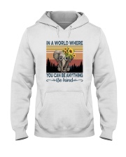 BE KIND ELEPHANT VINTAGE Hooded Sweatshirt tile