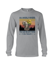 BE KIND ELEPHANT VINTAGE Long Sleeve Tee tile