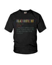 BLACKNIFICENT ADJECTIVE Youth T-Shirt tile