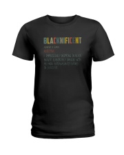 BLACKNIFICENT ADJECTIVE Ladies T-Shirt tile
