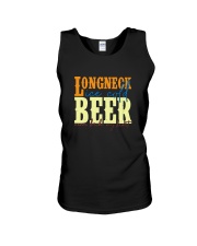 LONGNECK ICE COLD BEER NEVER BROKE MY HEART Unisex Tank tile