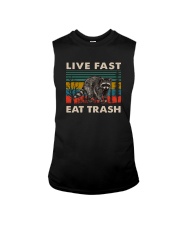 LIVE FAST EAT TRASH VINTAGE Sleeveless Tee thumbnail