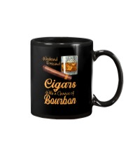 WEEKEND FORECAST CIGARS WITH A CHANCE OF BOURBON Mug thumbnail