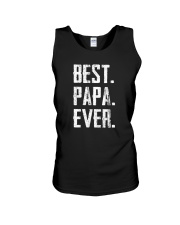 BEST PAPA EVER Unisex Tank tile