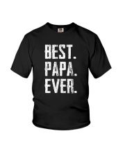 BEST PAPA EVER Youth T-Shirt tile
