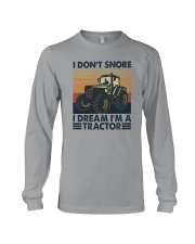 I DREAM I'M A TRACTOR Long Sleeve Tee tile