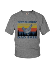 BEST CLUCKIN' DAD EVER Youth T-Shirt thumbnail