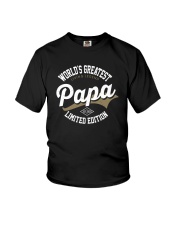 WORLD'S GREATEST LIVING LEGEND PAPA Youth T-Shirt thumbnail