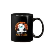 2020 IS BOO SHEET CAT Mug tile