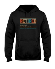RETIRED ADJECTIVE Hooded Sweatshirt thumbnail