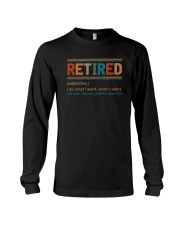 RETIRED ADJECTIVE Long Sleeve Tee thumbnail