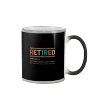RETIRED ADJECTIVE Color Changing Mug thumbnail