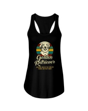 official dog golden retriever Ladies Flowy Tank thumbnail