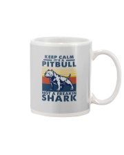 IT'S A PITBULL NOT A FREAKIN SHARK Mug tile