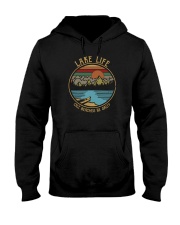 VINTAGE LAKE LIFE CUZ BEACHES BE SALTY Hooded Sweatshirt tile