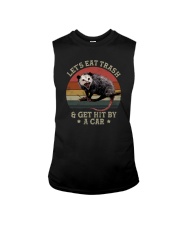 LET'S EAT TRASH AND GET HIT BY A CAR Sleeveless Tee thumbnail