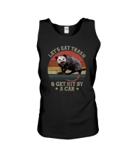 LET'S EAT TRASH AND GET HIT BY A CAR Unisex Tank thumbnail