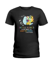 Stephen Hawking Quote Ladies T-Shirt thumbnail
