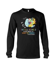 Stephen Hawking Quote Long Sleeve Tee thumbnail