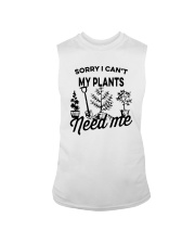 SORRY I CAN'T MY PLANTS NEED ME Sleeveless Tee tile