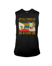 Best Bull Terrier Dad Ever Sleeveless Tee thumbnail