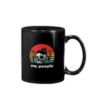 RETRO VINTAGE CAT EW PEOPLE Mug thumbnail