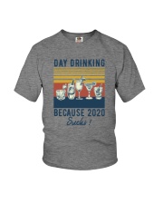 DAY DRINKING 2020 SUCKS Youth T-Shirt tile