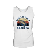 HOOKED ON BEING A GRANDPA Unisex Tank tile