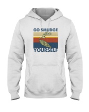 GO SMUDGE YOURSELF VINTAGE Hooded Sweatshirt tile