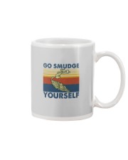 GO SMUDGE YOURSELF VINTAGE Mug tile