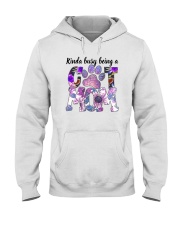 KINDA BUSY BEING A CAT MOM Hooded Sweatshirt tile