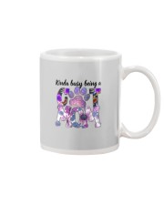 KINDA BUSY BEING A CAT MOM Mug tile
