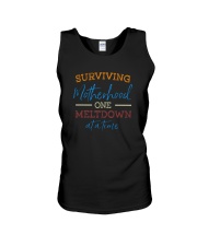 SURVIVING MOTHERHOOD ONE MELTDOWN AT A TIME Unisex Tank thumbnail