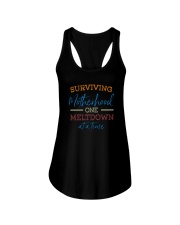 SURVIVING MOTHERHOOD ONE MELTDOWN AT A TIME Ladies Flowy Tank thumbnail