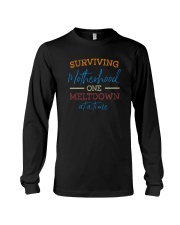 SURVIVING MOTHERHOOD ONE MELTDOWN AT A TIME Long Sleeve Tee thumbnail
