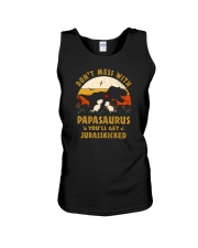 DON'T MESS WITH PAPASAURUS Unisex Tank thumbnail