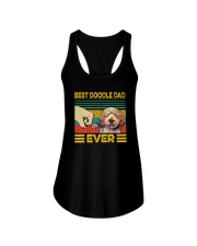 BEST DOODLE DAD EVER Ladies Flowy Tank thumbnail