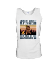 DRUNKEST BUNCH OF ASSHOLE Unisex Tank tile